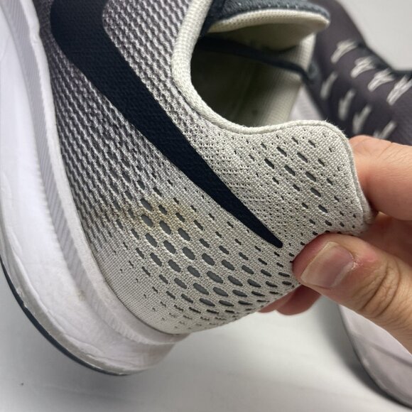 Nike Air Zoom Pegasus 33 Running Shoes 831352-002 Men's Sz: 13 Gray - Used - Picture 13 of 14